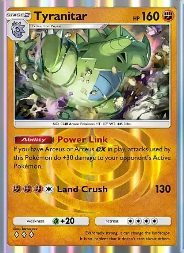 Image of the card Tyranitar