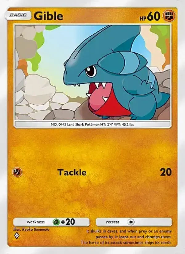 Image of the card Gible