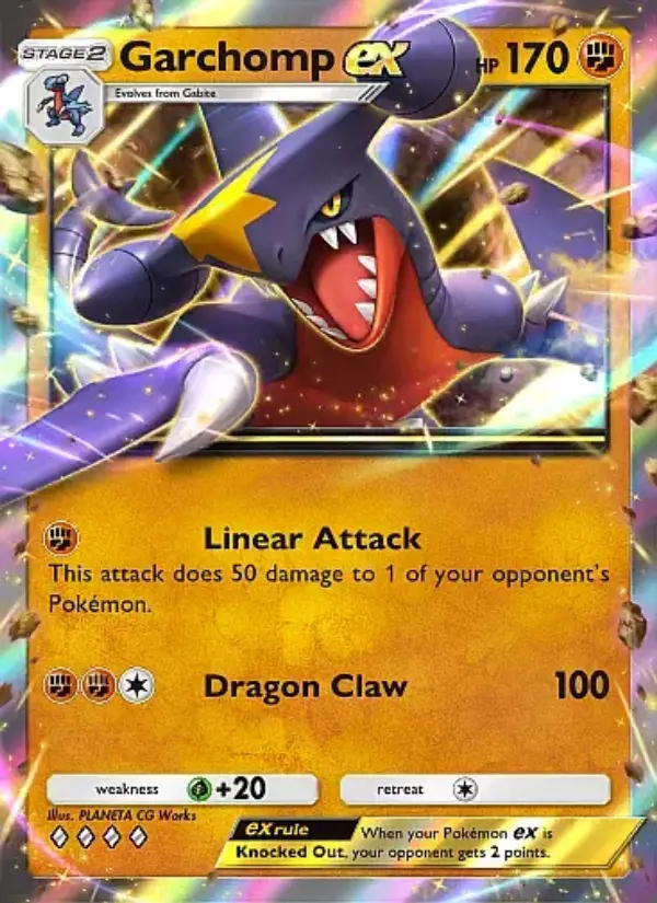 Image of the card Garchomp ex