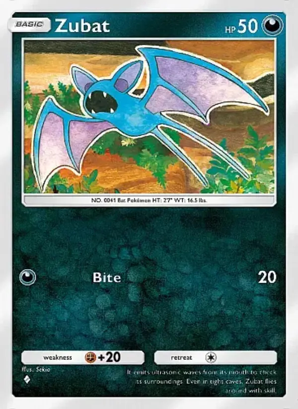 Image of the card Zubat