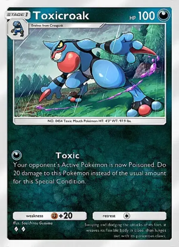 Image of the card Toxicroak