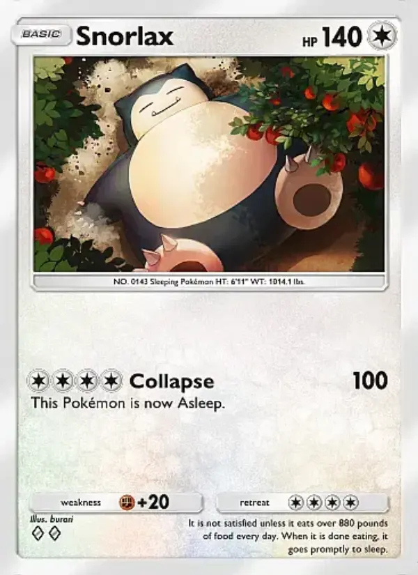 Image of the card Snorlax