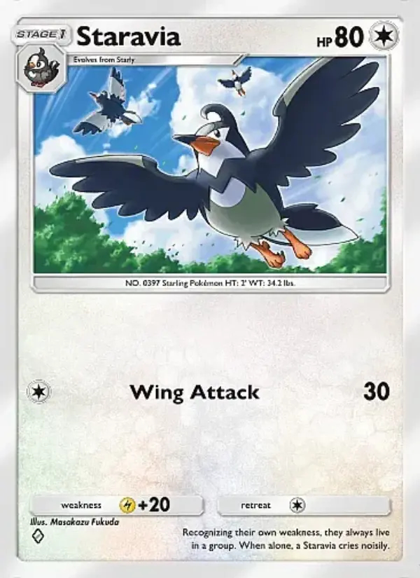 Image of the card Staravia