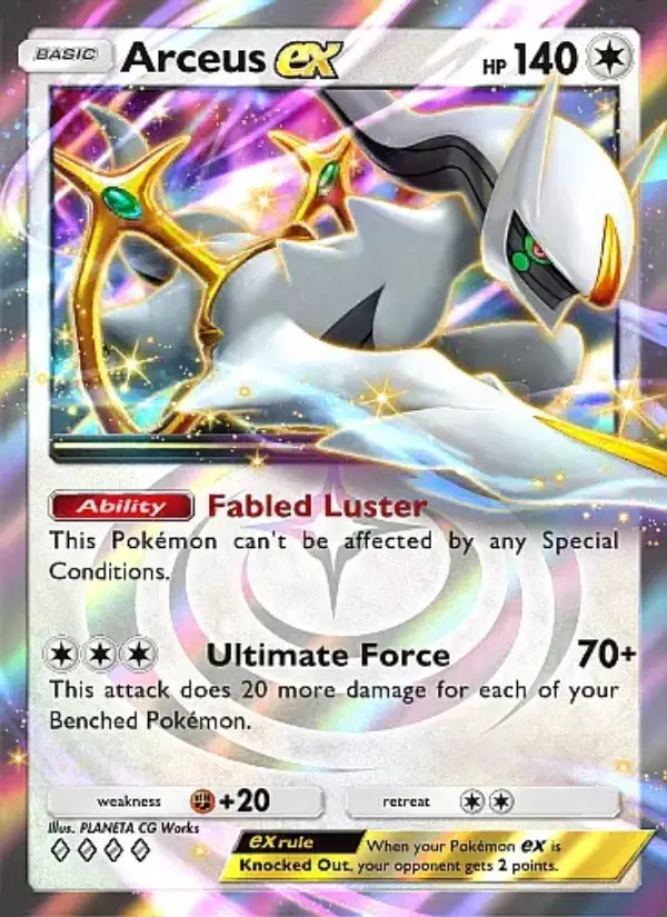 Image of the card Arceus ex