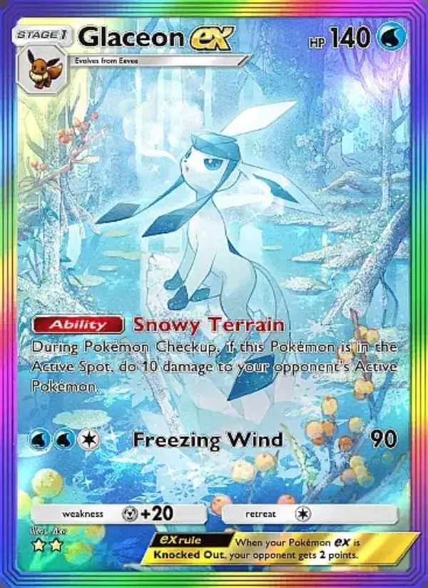 Image of the card Glaceon ex