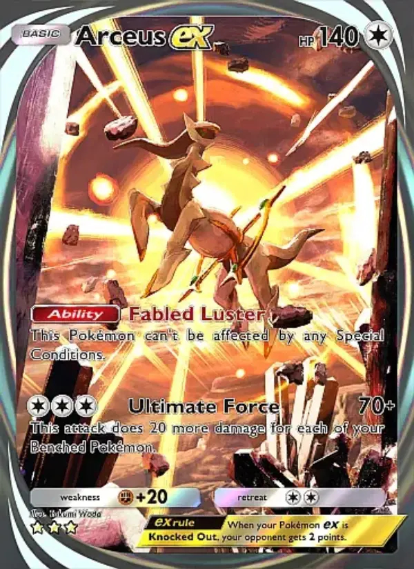 Image of the card Arceus ex