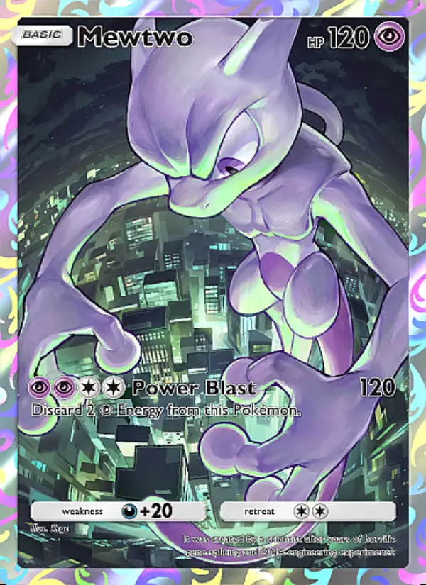 Image of the card Mewtwo