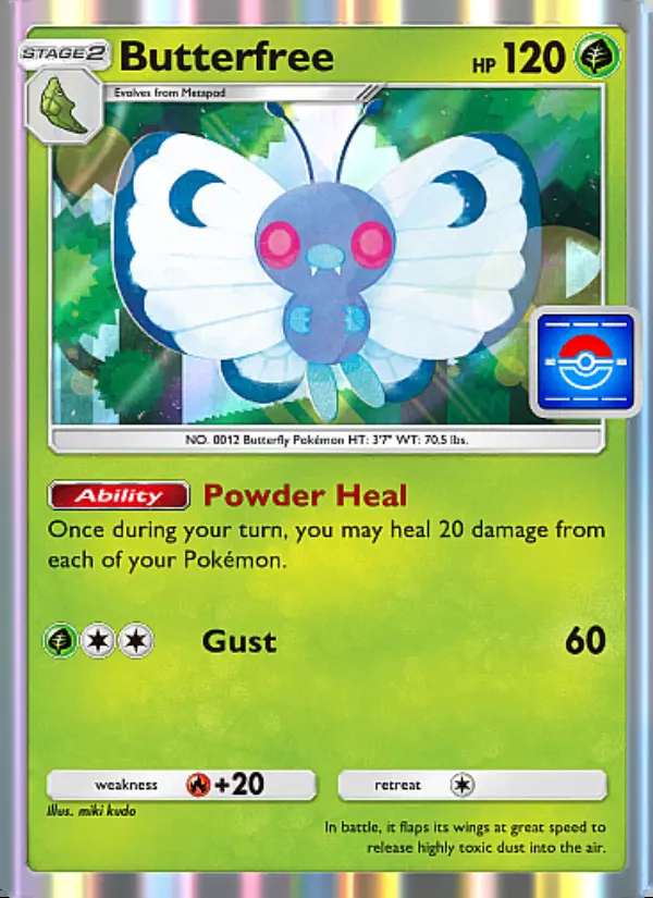 Image of the card Butterfree