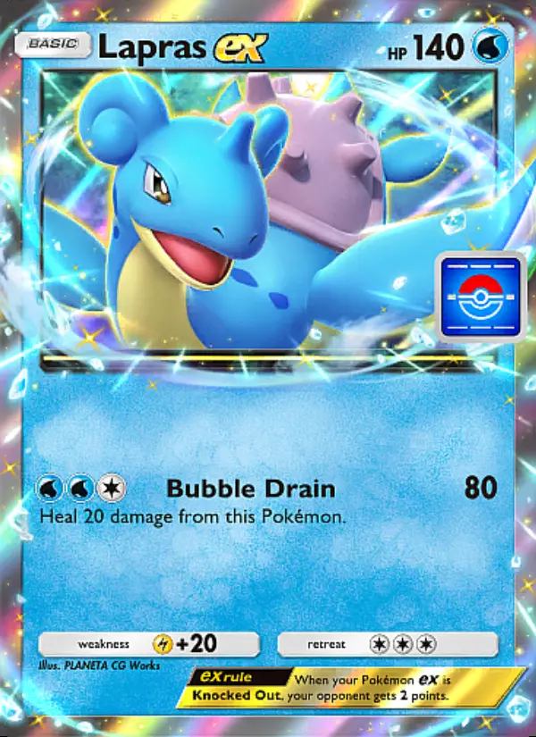 Image of the card Lapras ex