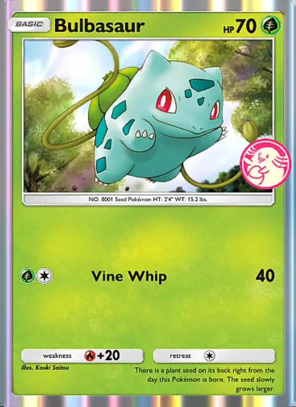 Image of the card Bulbasaur