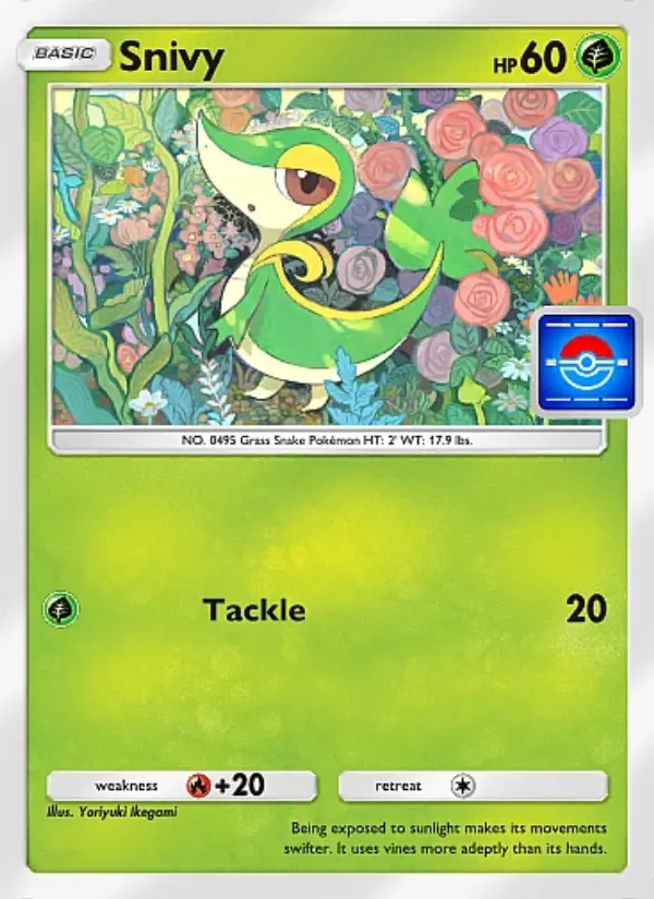 Image of the card Snivy