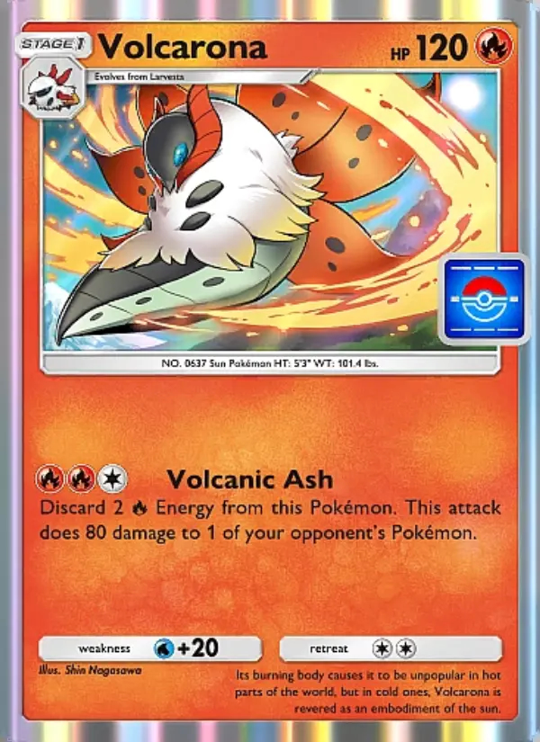 Image of the card Volcarona