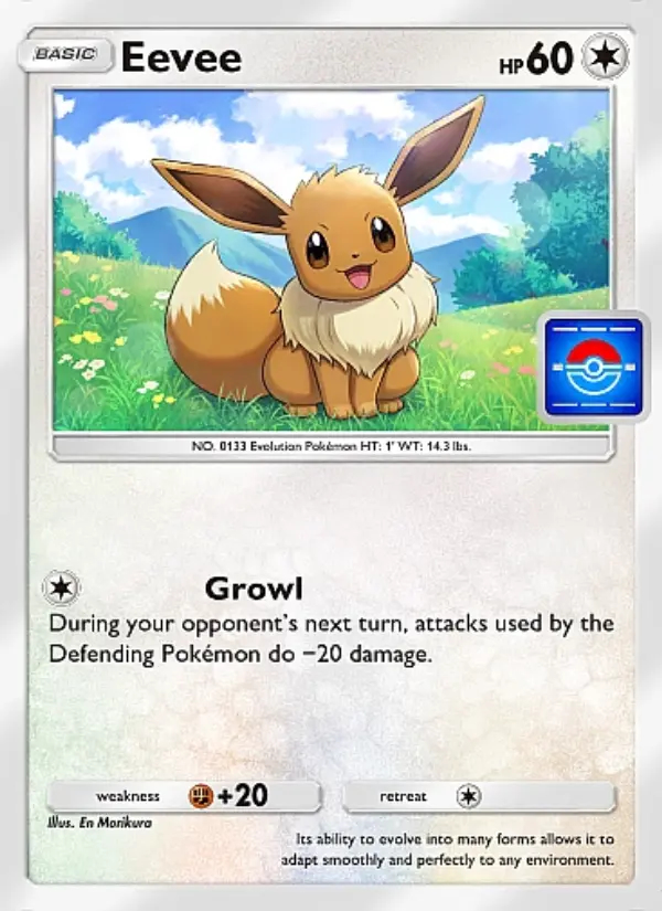 Image of the card Eevee