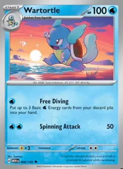 Image of the card Wartortle