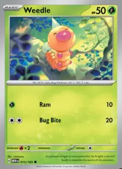 Image of the card Weedle