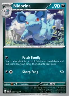 Image of the card Nidorina