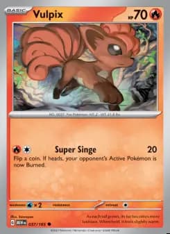 Image of the card Vulpix