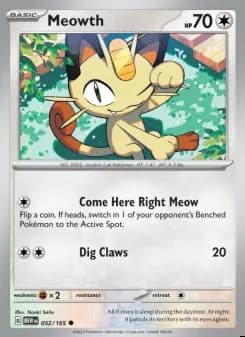 Image of the card Meowth