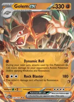 Image of the card Golem ex