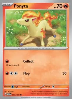 Image of the card Ponyta