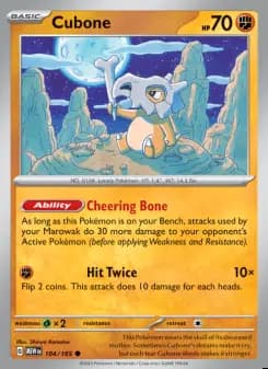 Image of the card Cubone