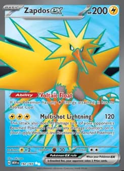 Image of the card Zapdos ex