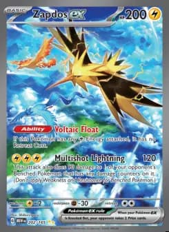 Image of the card Zapdos ex