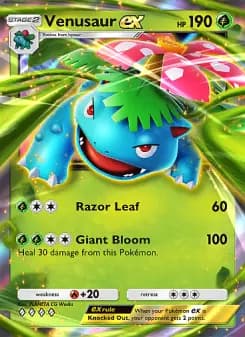 Image of the card Venusaur ex