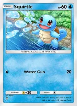 Image of the card Squirtle