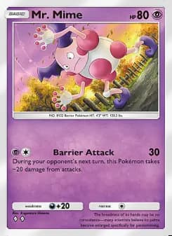 Image of the card Mr. Mime