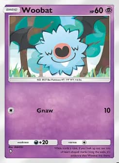 Image of the card Woobat