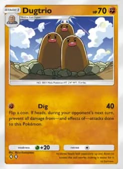 Image of the card Dugtrio