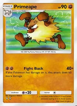 Image of the card Primeape