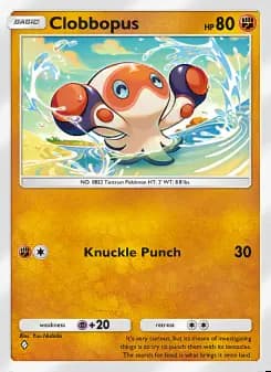 Image of the card Clobbopus