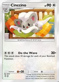 Image of the card Cinccino