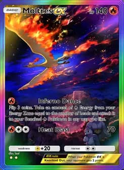 Image of the card Moltres ex